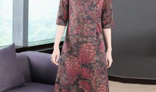 真丝香云纱连衣裙